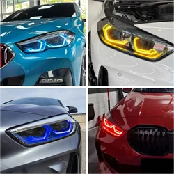 Daytime Running Light CSL Ice Blue Red Yellow NON RGB For BMW 1' F40 F44 120d 126d 220d 218i 220dx 220i 116i 228i Angel Eyes DRL