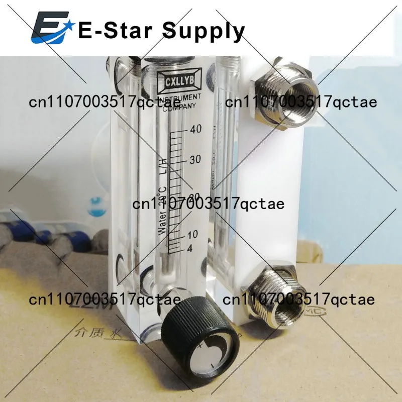 

2-20 4-40 6-60 10-10LPH LZM-6T Водяная панель Расходомер Ротаметр с клапаном M18 Мужской G1/4 Женский