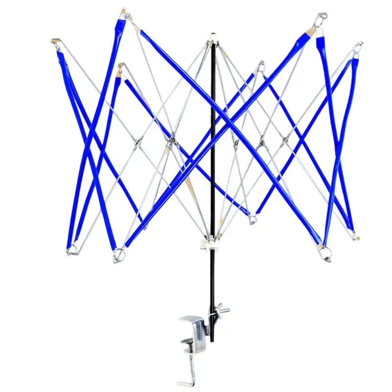 

B14C Umbrella Brace Yarn Skein Twister Winding Machine Portable Hand Operated Convenient Multi-Function For Household