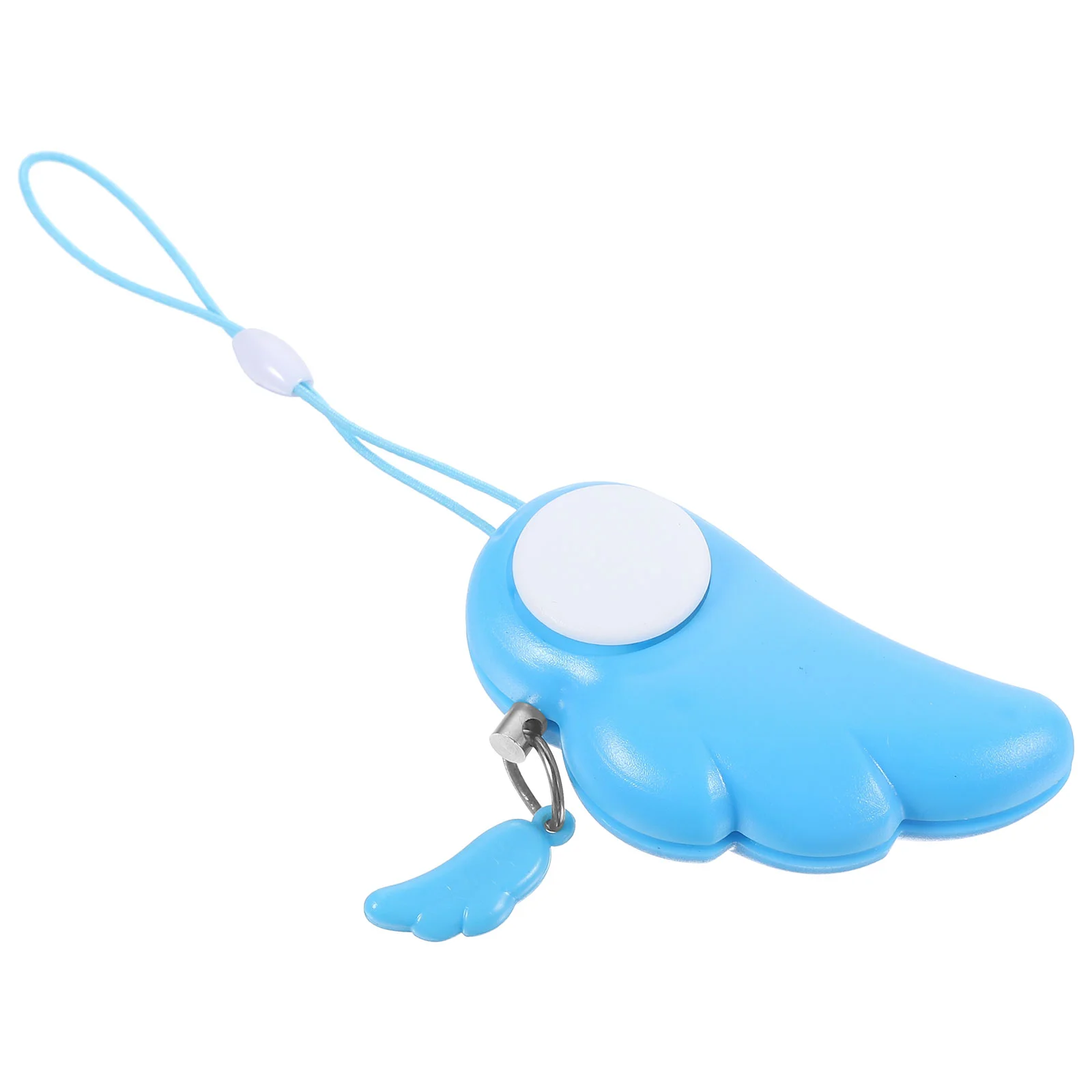 Women Alarm Safe Keychain Angel Wing Personal Alarm Portable Safety Keychain for Elderly(130DB) safety alarm