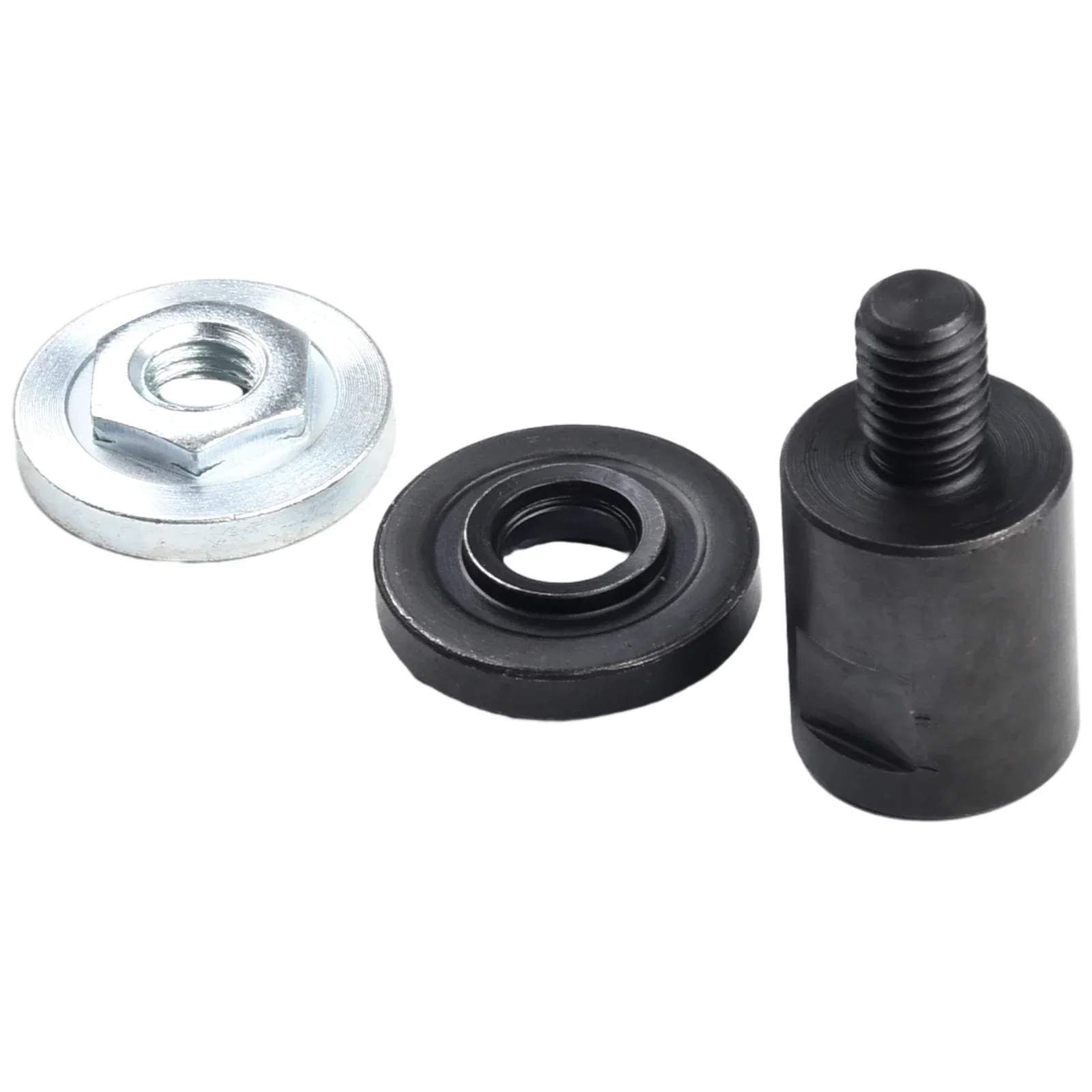 Adaptador de amoladora angular de 3 piezas, placa convertidora, rosca para almohadilla de pulido, soporte de disco de corte, herramientas de amoladora angular, M14/M10