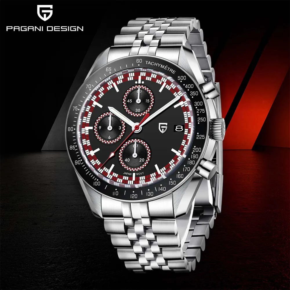 Neue Herren-Quarzuhr mit laufendem Zifferblatt, automatischem Datum, wasserdicht, lässige Mode-Herrenuhr, Festgeschenk