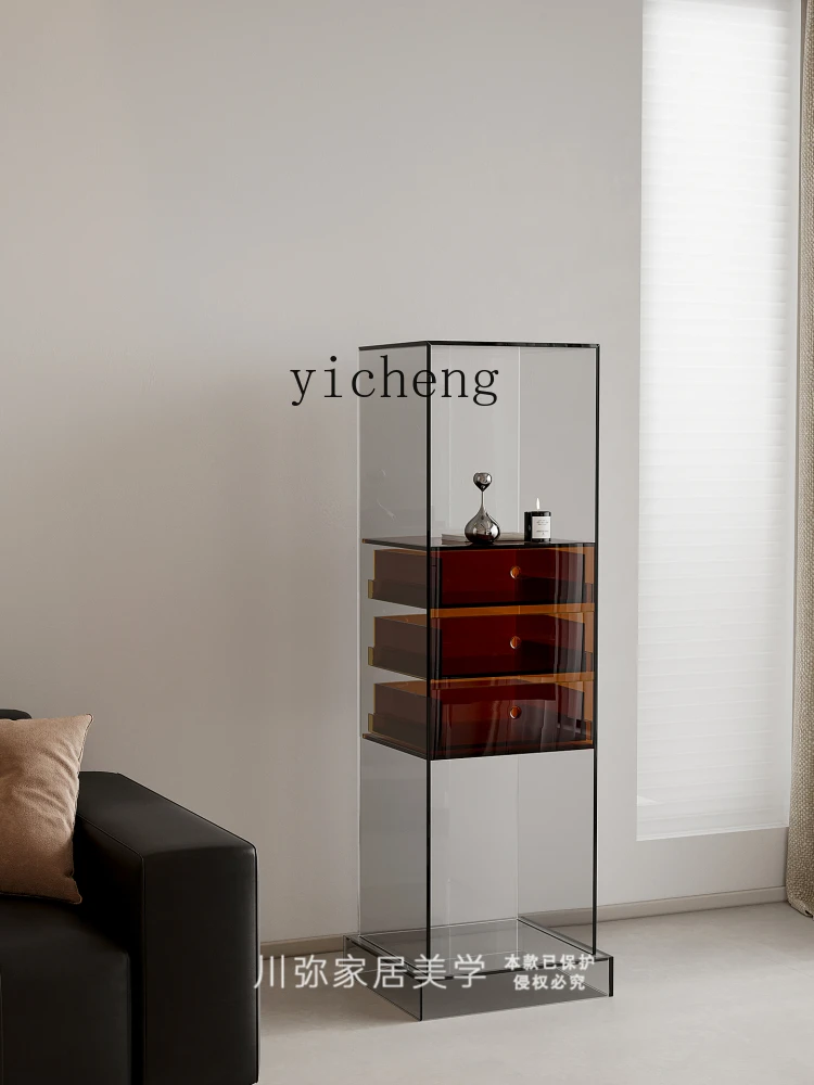 

XL acrylic living room display cabinet household light luxury figure cabinet display living room wine cabinet