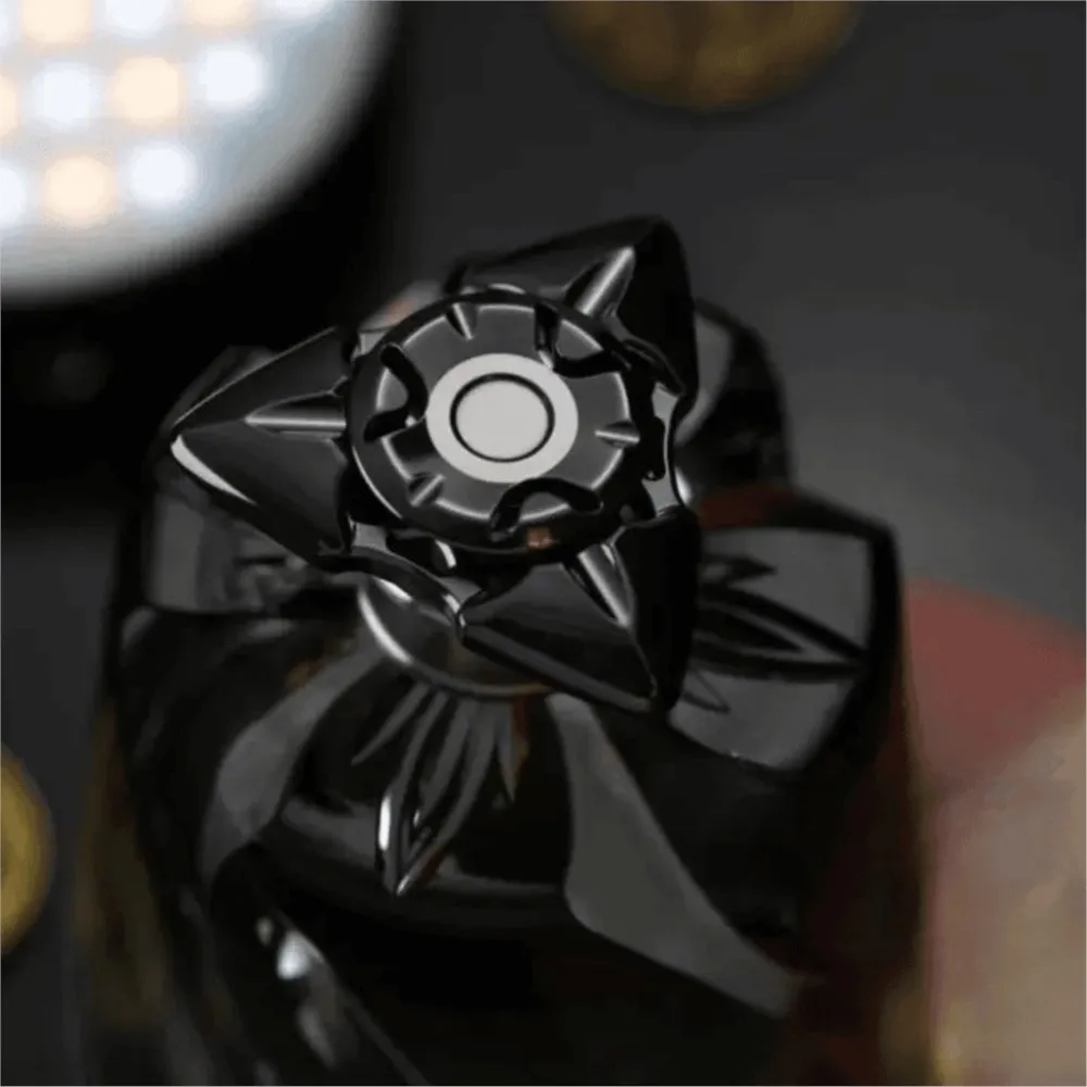 Pangolin Studio EDC Believer Fidget Spinner Stainless Steel Zirconium Anxiety Toys  Fidget Toys For Adults Gyro