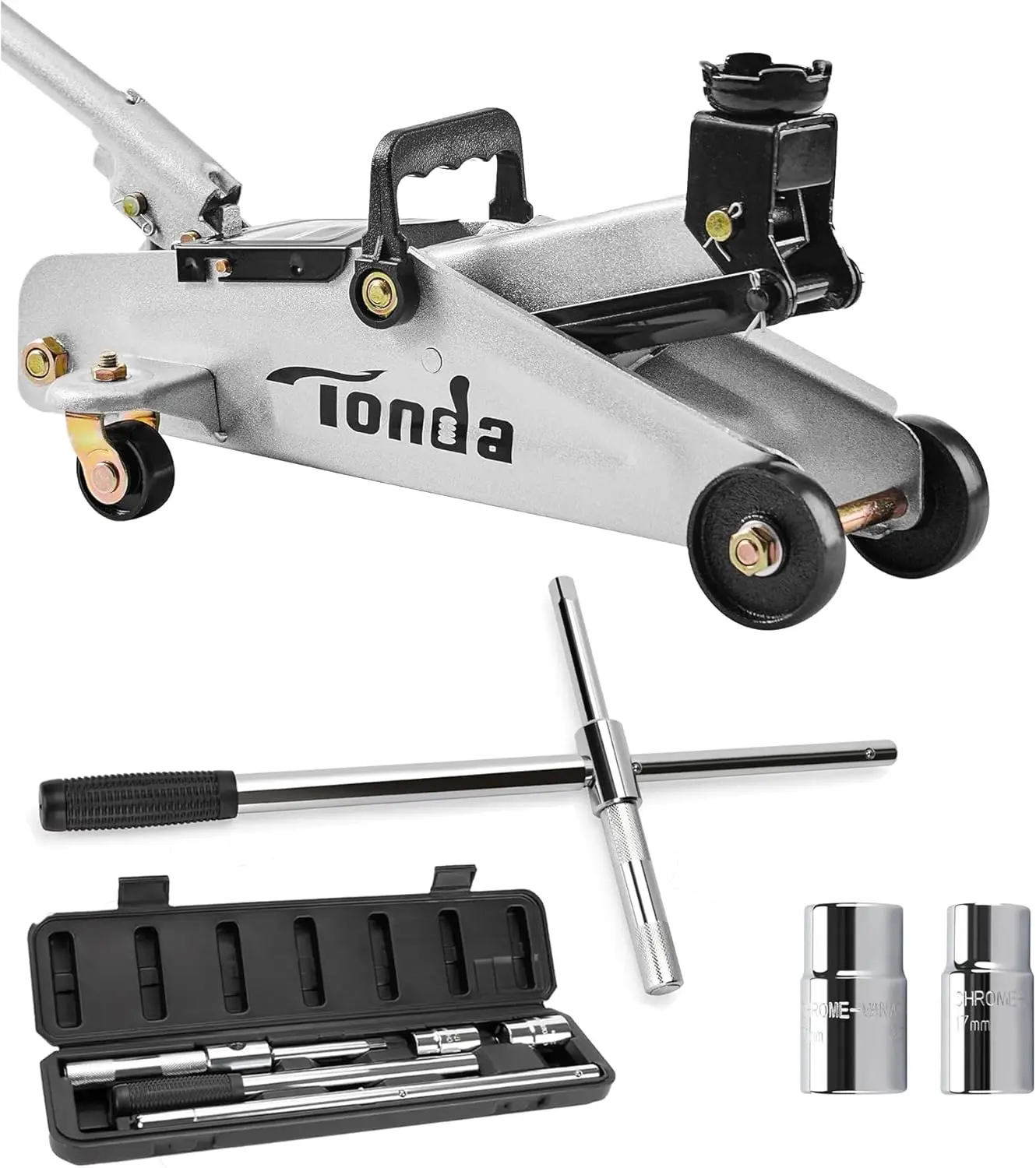 

Floor Jack, 2 Ton and Extended Lug Wrench