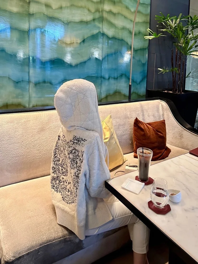 

Heavy Embroidery Zipper Hooded Jacket Women's Quilted Fleece Short Coat Small Fragrance Top Cotton Long Sleeve Warmth Heating