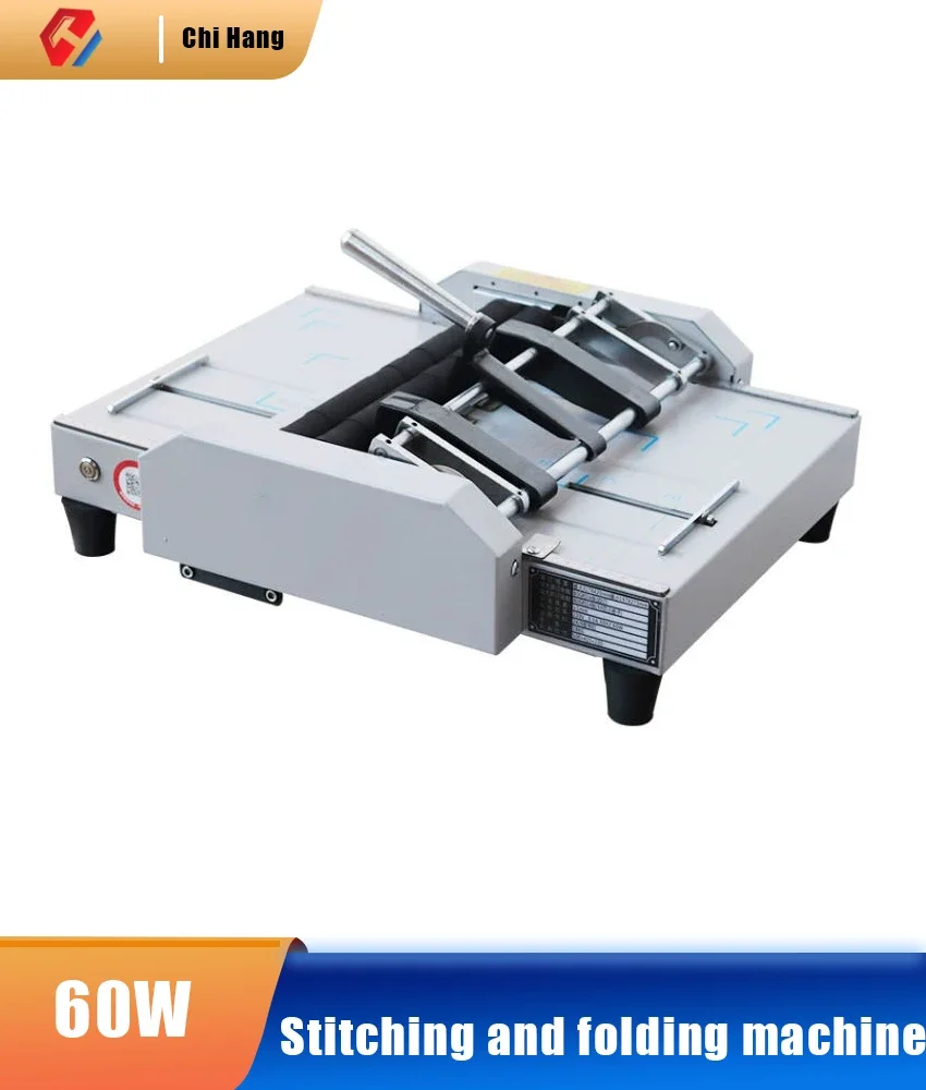 

Stitching Folding Machine A3 Electric Automatic Nailing Folding All-in-one Machine Saddle Stitching Flat Nail Folding Binding