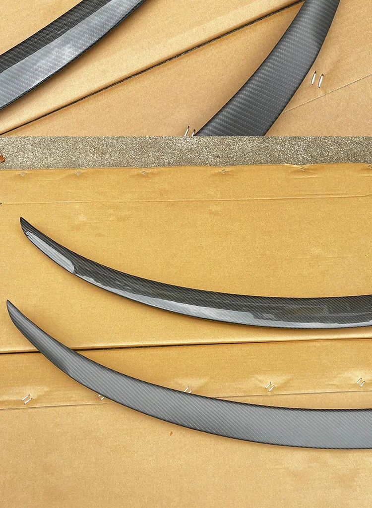 Real Carbon Fiber Hohe Leistung Spoiler Für Tesla Modell Y Juniper 2025 Hinten Stamm Schwanz Flügel Auto Außen Zubehör Neue – Detail 8