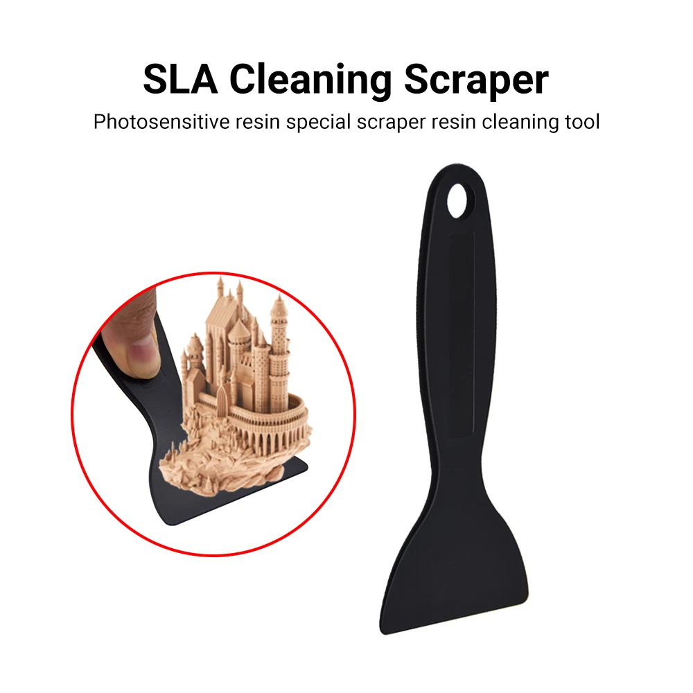

Black Plastic Scraper Spatula 3D Printer Special Shovel Cleaning Tool for Ender 3 CR10 for LCD Screen Glue Air Bubble Removal