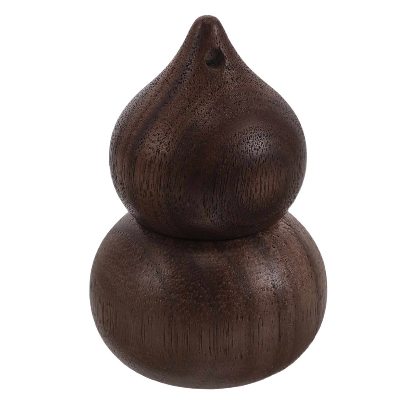 Black Walnut Wood Essential Oil Roller Bottle Gourd Shape Leakproof Refillable Roll on Container Travel Aromatherapy Scent