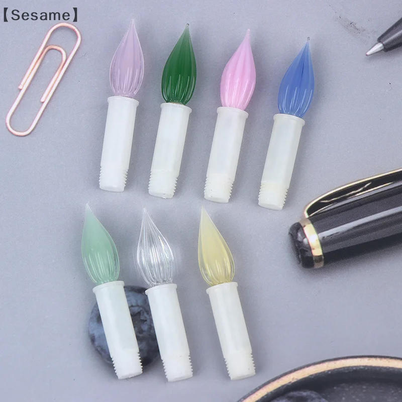 〔Sesame〕Glass Pen Nib Fit For Jinhao 82 Fountain Pen Dip The Pen Tip In Water Stationery Office School Supplies Writing Pen view 5