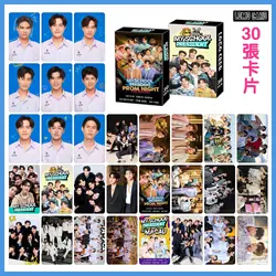  30 Pcs/Set Thai Drama My School President Lomo Card Gemini, Fourth, Satang, Winny Characters HD Photocard Cosplay Gift