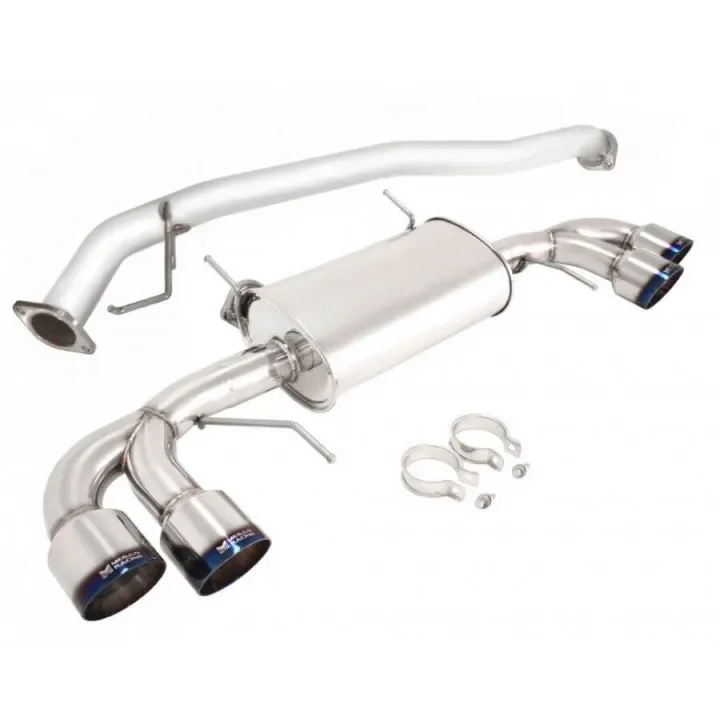 09-17 GTR35 3.8T CATBACK EXHAUST for NISSAN