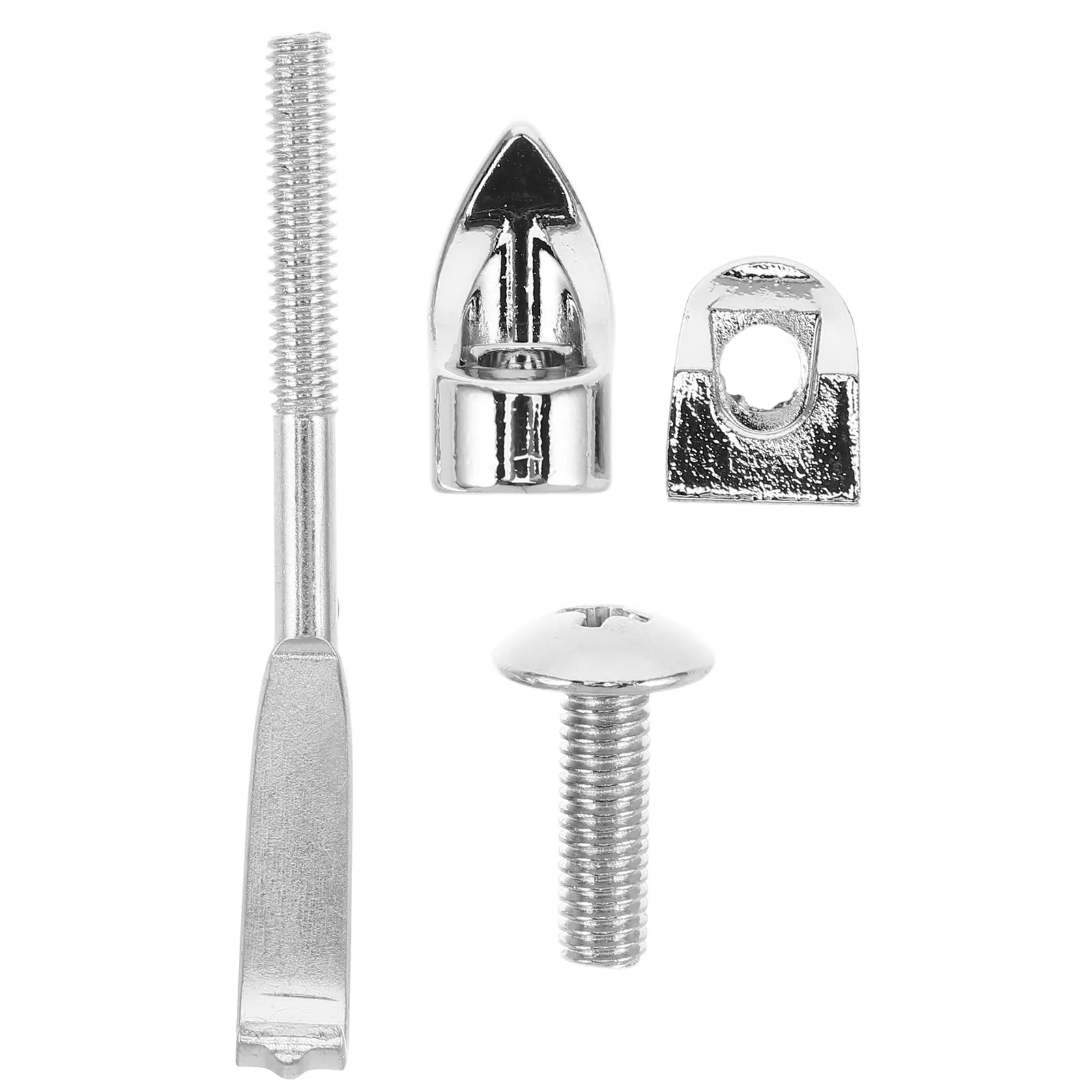 

4Pcs Banjo Repair Tool Kit Metal Bracket Shoes Hooks Nuts Fasteners for Banjo Guitar Maintenance Professional Luthier