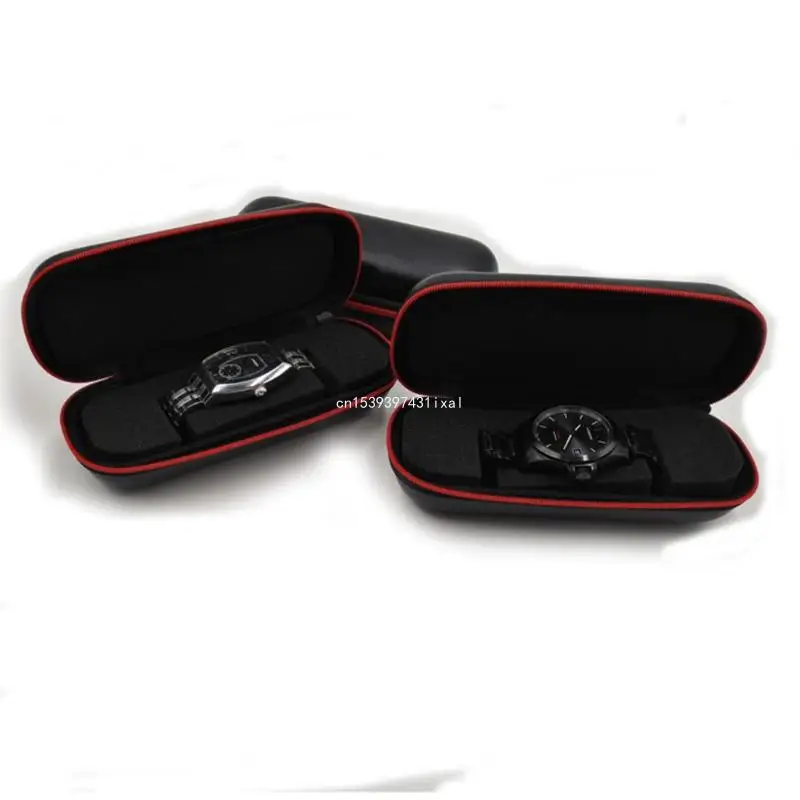 

Waterproof Watch for Case Watch Holder Zippered Watch Storage Box for Exhibition