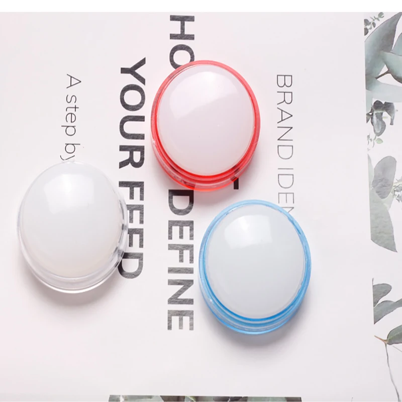 3 개/대 실리콘 투명 젤리 네일 아트 스탬핑 키트 DIY 인쇄 매니큐어 플레이트 스탬프 스텐실 템플릿 인감 Stamper 스크레이퍼