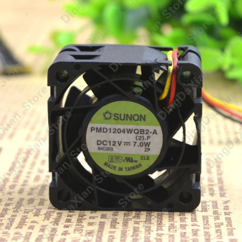 

D For SUNON PMD1204WQB2-A | 12V 7.0W | 4CM | Small Switch Server Cooling Fan 1PCS