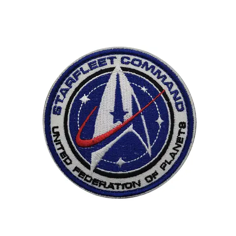 Nytt 3D-broderidekal Rymdskepp Amerikansk stridsmilitär Friluftskläder Ryggsäck Hatttillbehör DIY Dekorativt märke Ikon 11 best sales Star Trek: Ringarna - №5