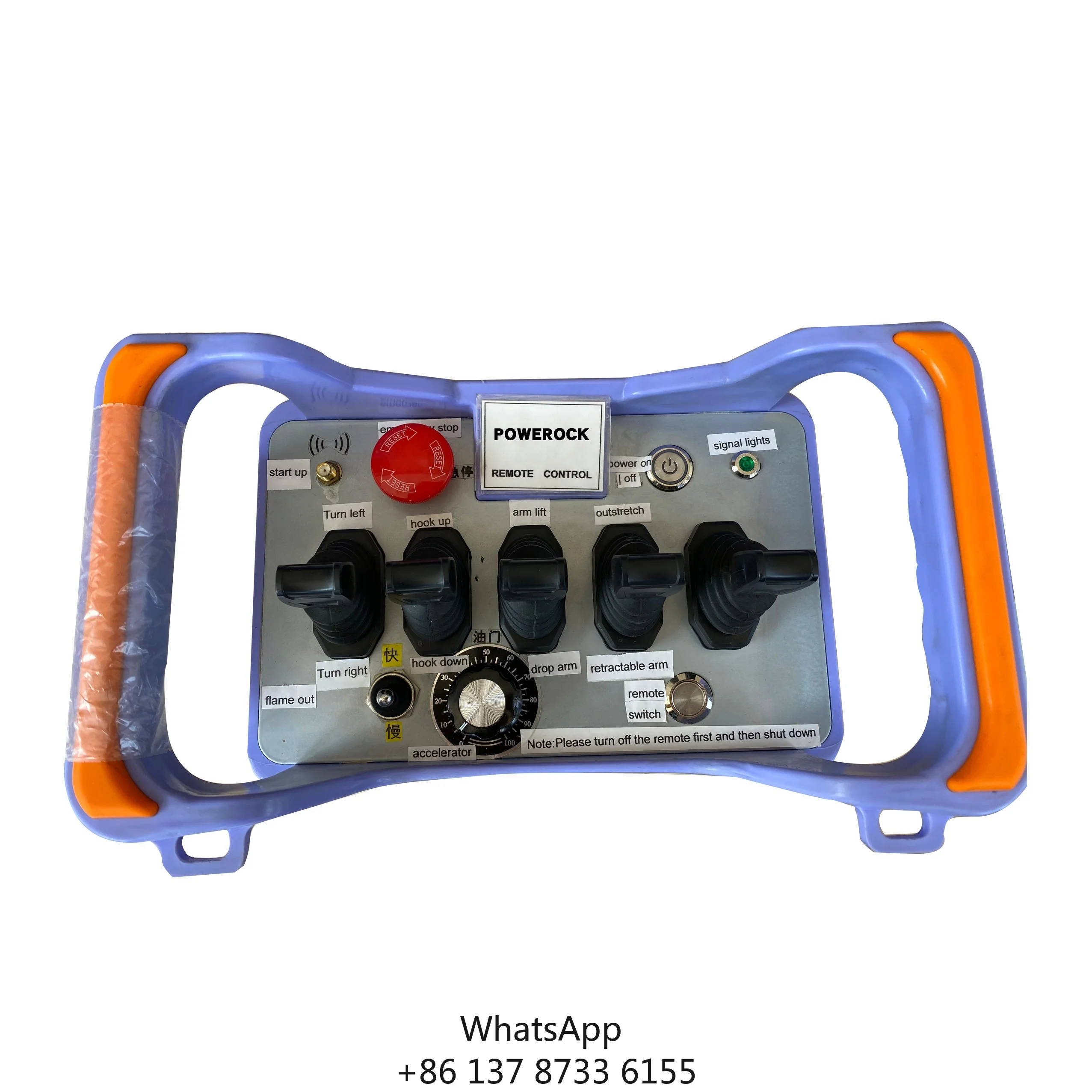 

Crane Remote Control 5 Motors Wireless For Truck Crane 100 Meters