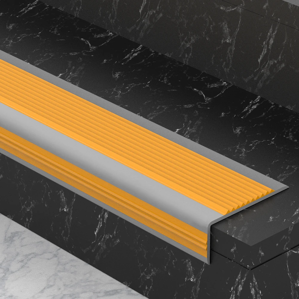 1 м виниловый противоскользящий нос для лестницы, самоклеящаяся нескользящая ступенька для лестницы, гибкие резиновые ступеньки, защитная накладка для кромок