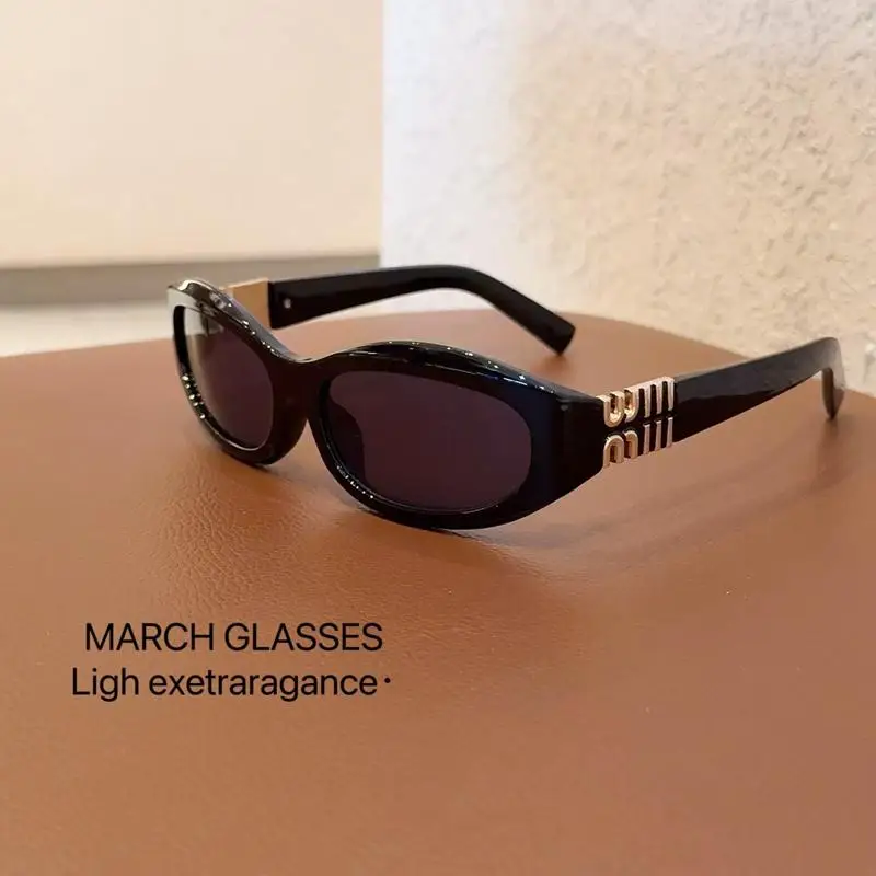 

New Fashion Oval Sunglasses Women Men Trendy Cool Sun Glasses Ladies Street Shot Retro Premium 2025 Eyewears Gafas De Sol UV400