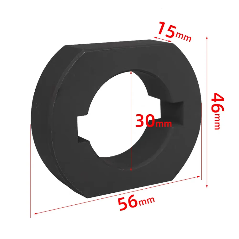 Black Pre Milling Gasket for Edge Bander Pre Milling Units Fits For Homag For KDT 56 46mm 30mm Hole High Rotation Ready