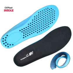 Newblance Shock-Absorbant Stretch Breathable Deodorant Running Cushion Insoles For Feet Men Insoles For Shoes Sole  Sport insole