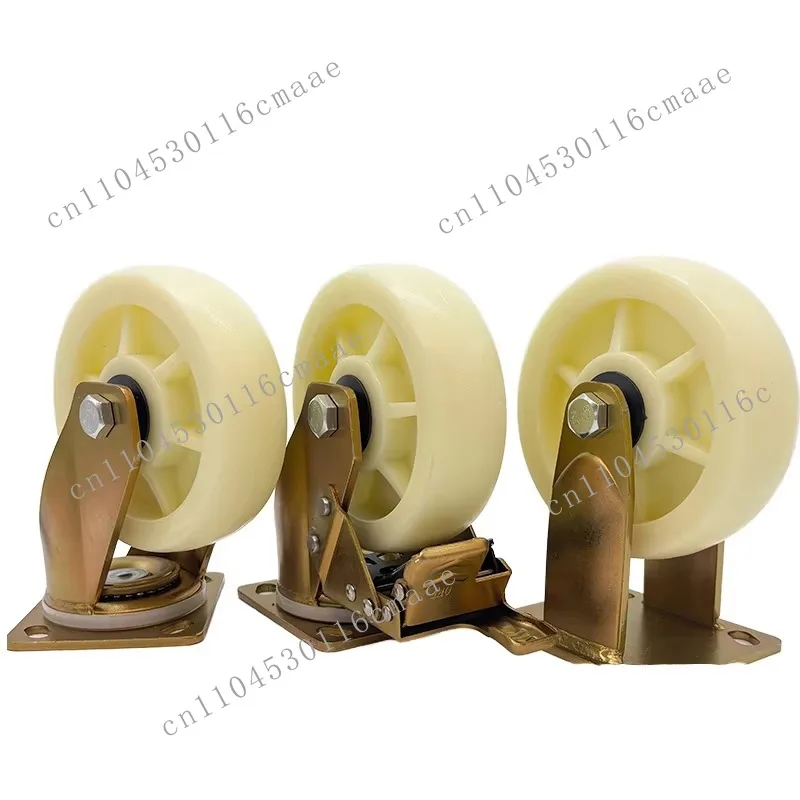Industrial Accessories Casters 4 5 6 8 inch Rotary Fixed Casters, Heavy Duty Wear Resistant
