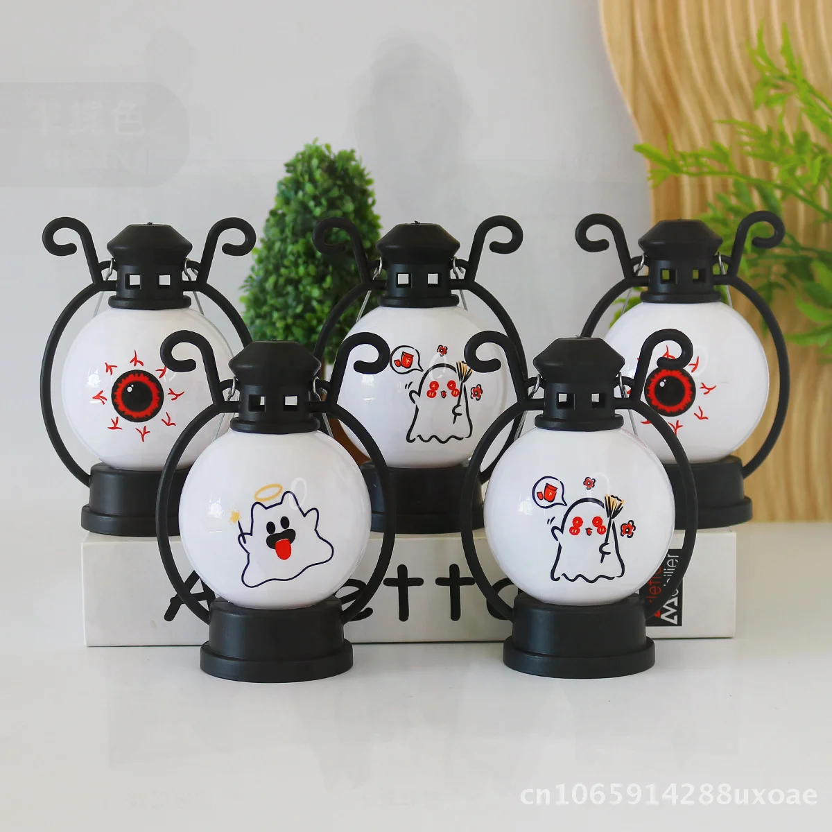 

Halloween LED Wind Lamp Ornaments Night Light Ghost Festival Props Creative Atmosphere Light Electronic Candle for Party