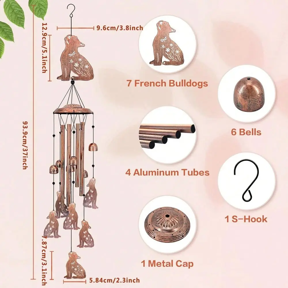 Decorative metal wind chime image 5