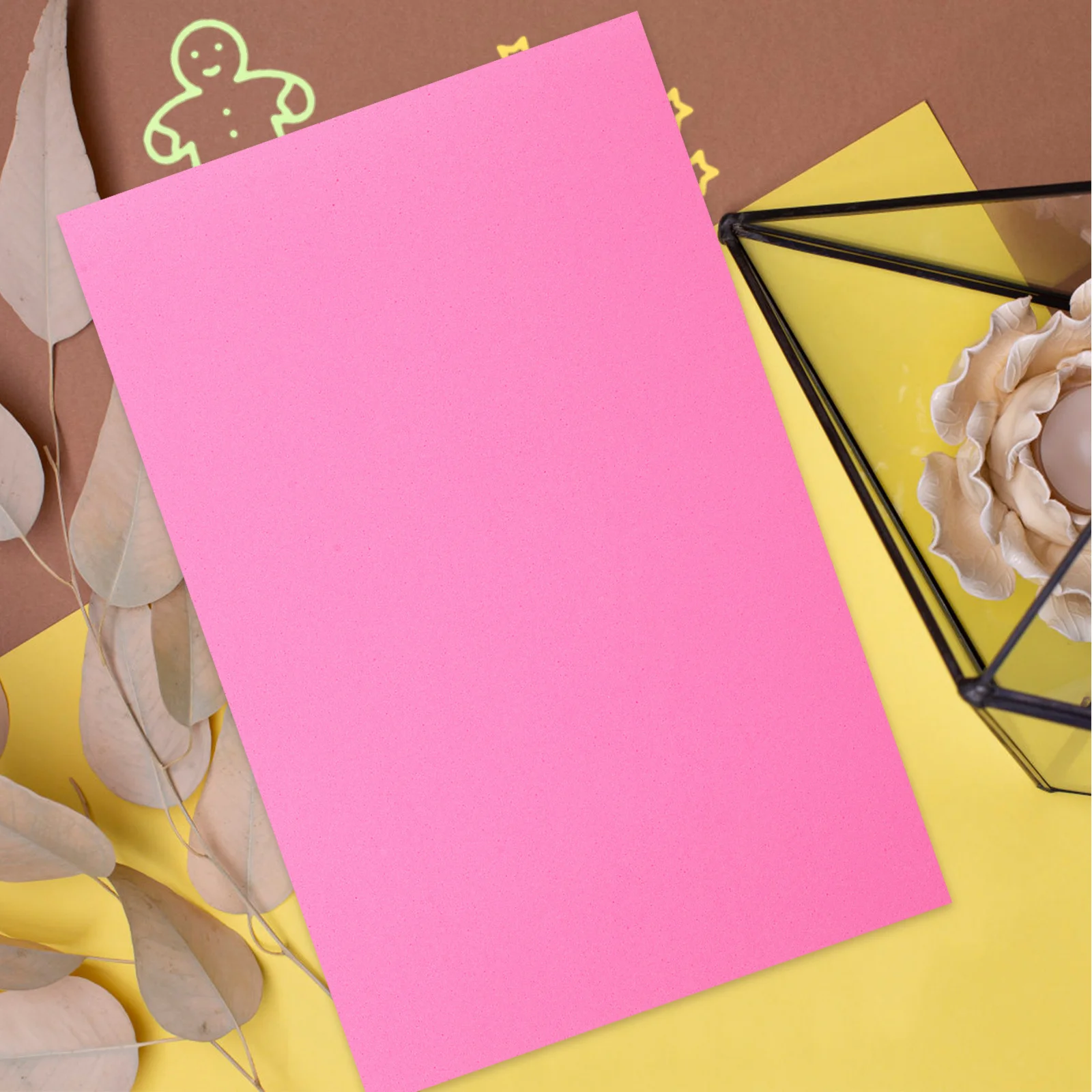 

50 Pcs Thicken Sponge Paper DIY Material Sponges Colorful Papers Crafting Supplies