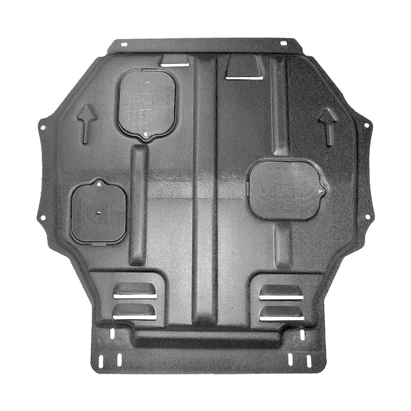 三菱アウトランダー 2016-2020 2018 2.4L ブラックアンダーエンジンガードプレートスプラッシュシールドマッドフェンダーカバーマッドガードプロテクター