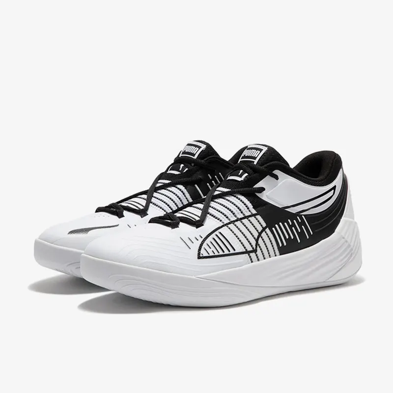 

Puma genuine Fusion Nitro men's cushioned and durable sports basketball shoes 376639-01