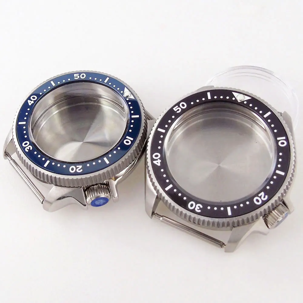 

small 37mm sapphire glass Watch Case fit Japan NH35 NH36 movement MOD SKX013 update 120 click bezels