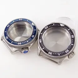 small 37mm sapphire glass Watch Case fit Japan NH35 NH36 movement MOD SKX013 update 120 click bezels