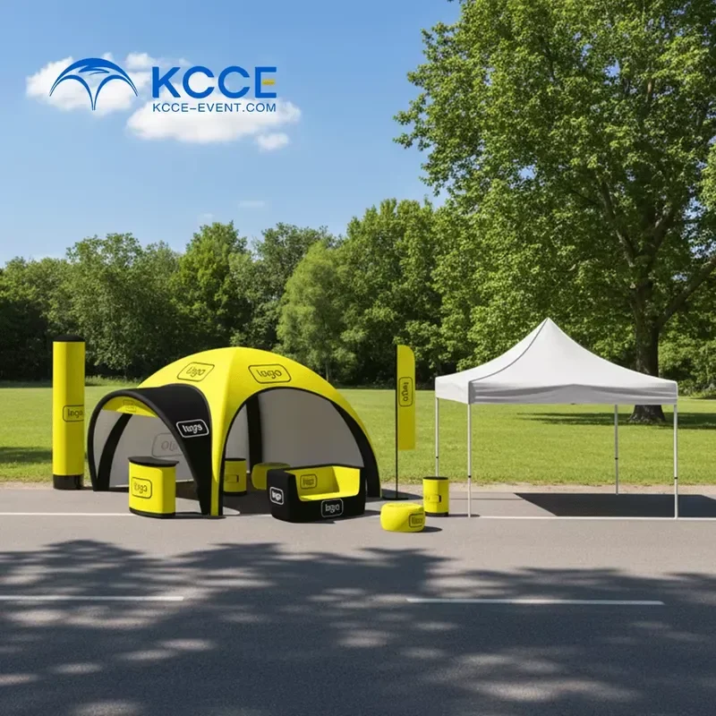 Custom LOGO Inflatable Event Tent Air Sealed Canopy Marquees Dome Trade Shows Events Outdoor Inflatable Tents for Promotional
