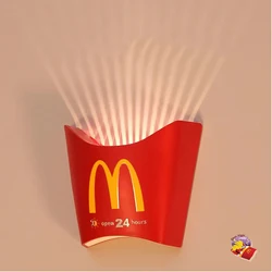 McDonald French fries LED Creative Lamp Figure Bedroom Wireless Atmosphere Light Home Decor USB Charging Night Lamp Kids Gifts