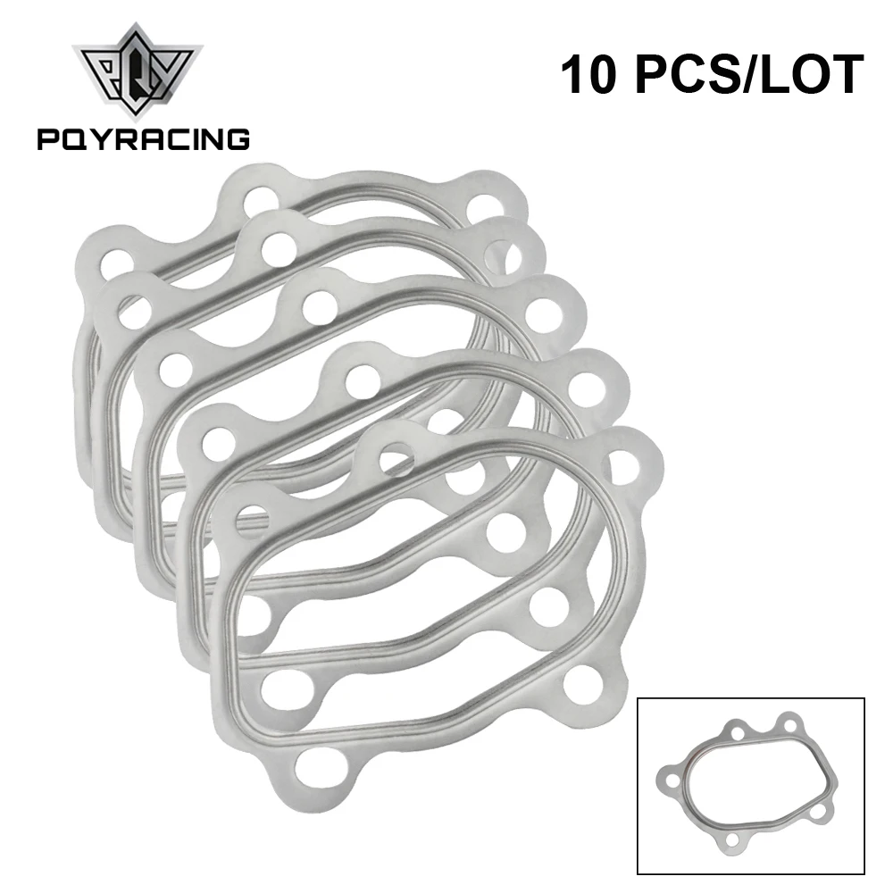 

10 шт./лот для T25 T28 GT25 GT28 прокладка турбокомпрессора фитинг для Turbo GT25 5 болтов PQY4810