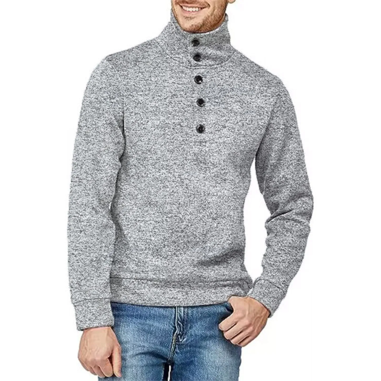 Вязаные свитера, пуловеры, флисовый модный свитер, мужская осенне-зимняя одежда, вязаный джемпер, высококачественные Теплые Топы с длинным рукавом