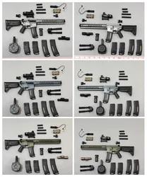 For Sale 1/6 Easy&Simple ES 06043 Mini Toys Weapon Model PMC Version D E F Main Weapon PVC Material For 12