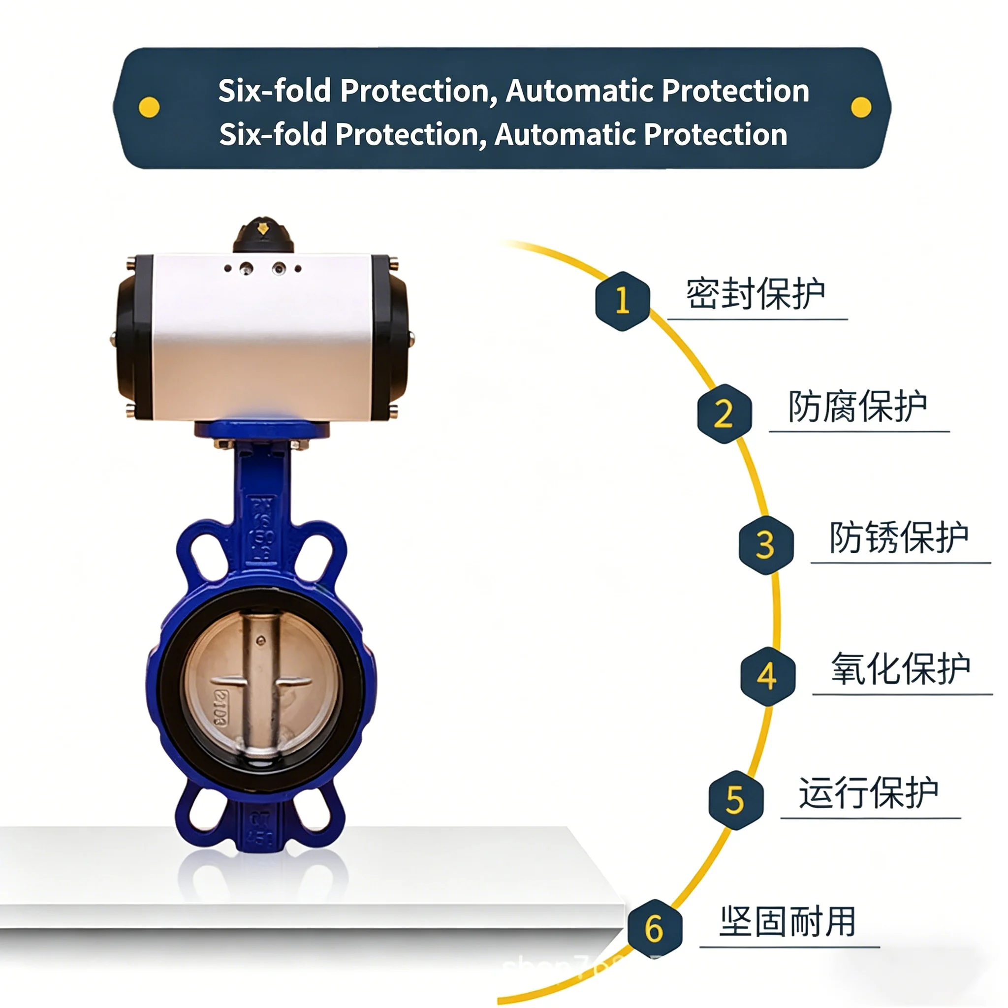 304-stainless-steel-quick-shut-off-valve-dn40-50-65-80-100-300-pneumatic-butterfly-valve-d671x-10-16-wafer-type-spherical-lnk