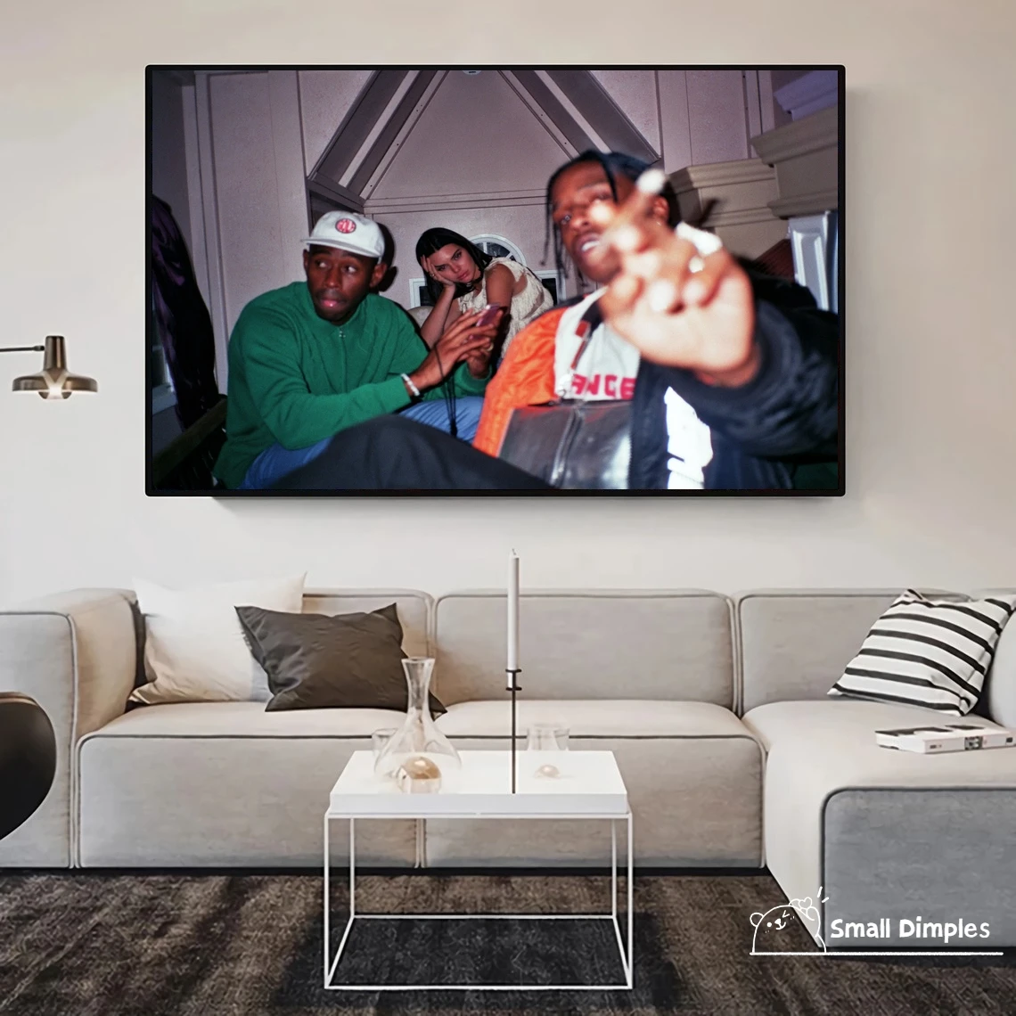 Asap Rocky Tyler The Creato Music Star Poster Canvas Art Print Home Decoration Wall Painting ( No Frame )