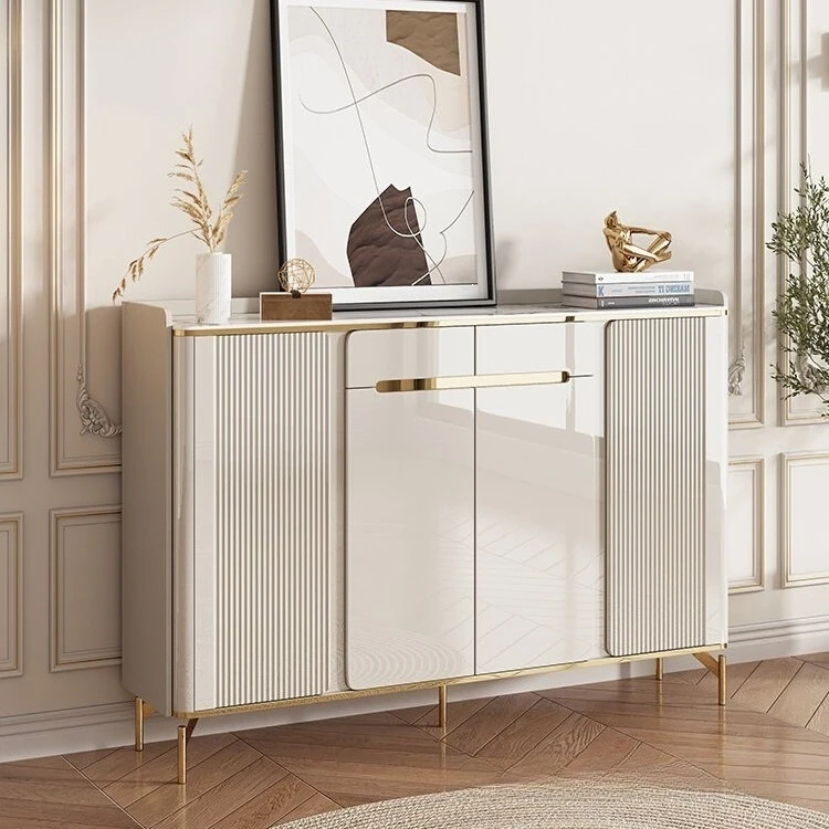 Home shoe cabinet home door new 2026 explosion rock slab light luxury outdoor entrance cabinet integrated wall locker