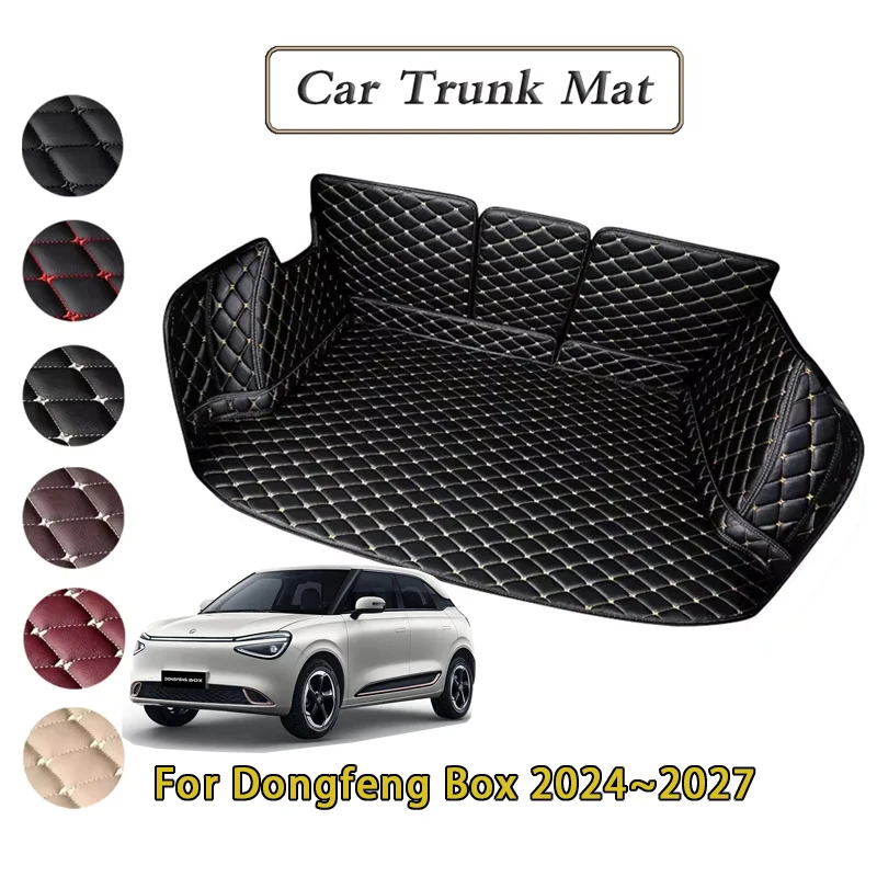 الحصير صندوق السيارة ل دونغفنغ صندوق Nammi 01 Innoson/IVM EX02 2024 2025 2026 2027 كامل الجذع حصيرة الخلفية علبة البضائع اكسسوارات السيارات