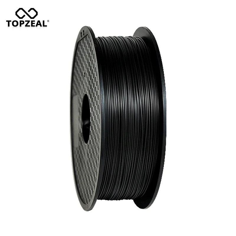 TOPZEAL 3D Printer ABS Filament 1KG/2.2LBS 1.75mm Dimensional Accuracy +/-0.02mm 343M 3D Printing Material Plastic for RepRap