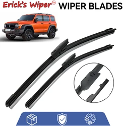 Erick's Wiper Front Wiper Blades For WEY Tank 300 2022 - 2024 Windshield Windscreen Clean Window Car Rain Brushes 18