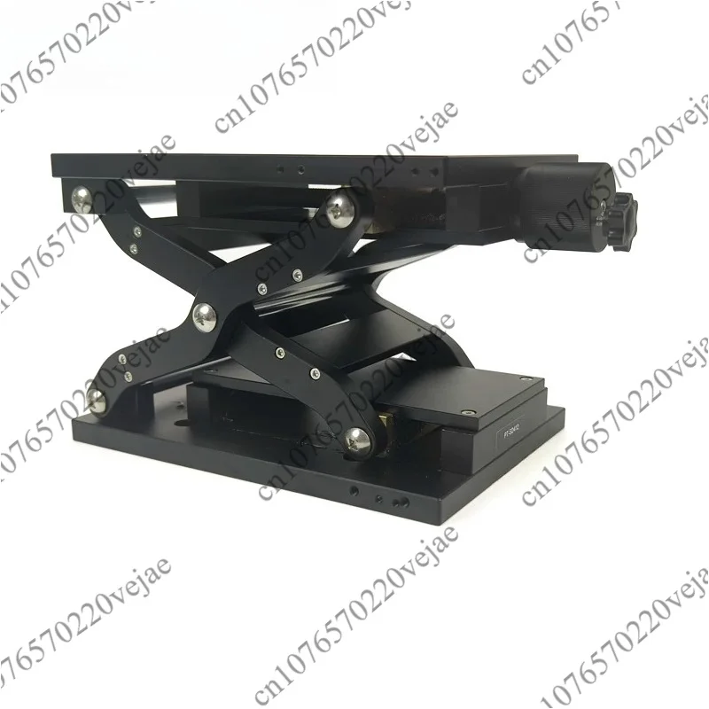 Lifting distance 200MM precision manual lifting table displacement table/lifting sliding table translation height adjustment