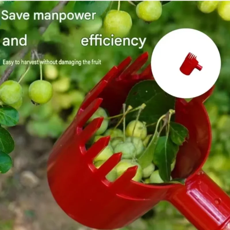 1pc Small Fruits Picker Portable Harvesting Tool Orchard Assistant for Cherry Tomato and Blueberry Harvesting Farm Agricultural