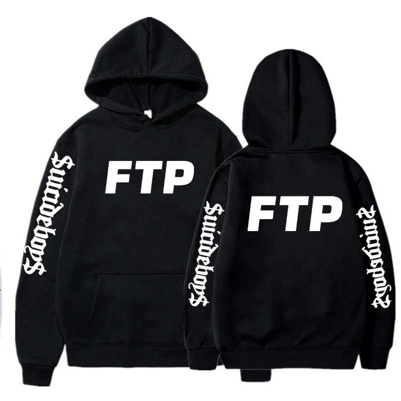 Suicideboys Ftp Hoodie  Rap Music Sweatshirt for Men and Women Hip-Hop Harajuku Pullover Gives Fans Gifts Winter