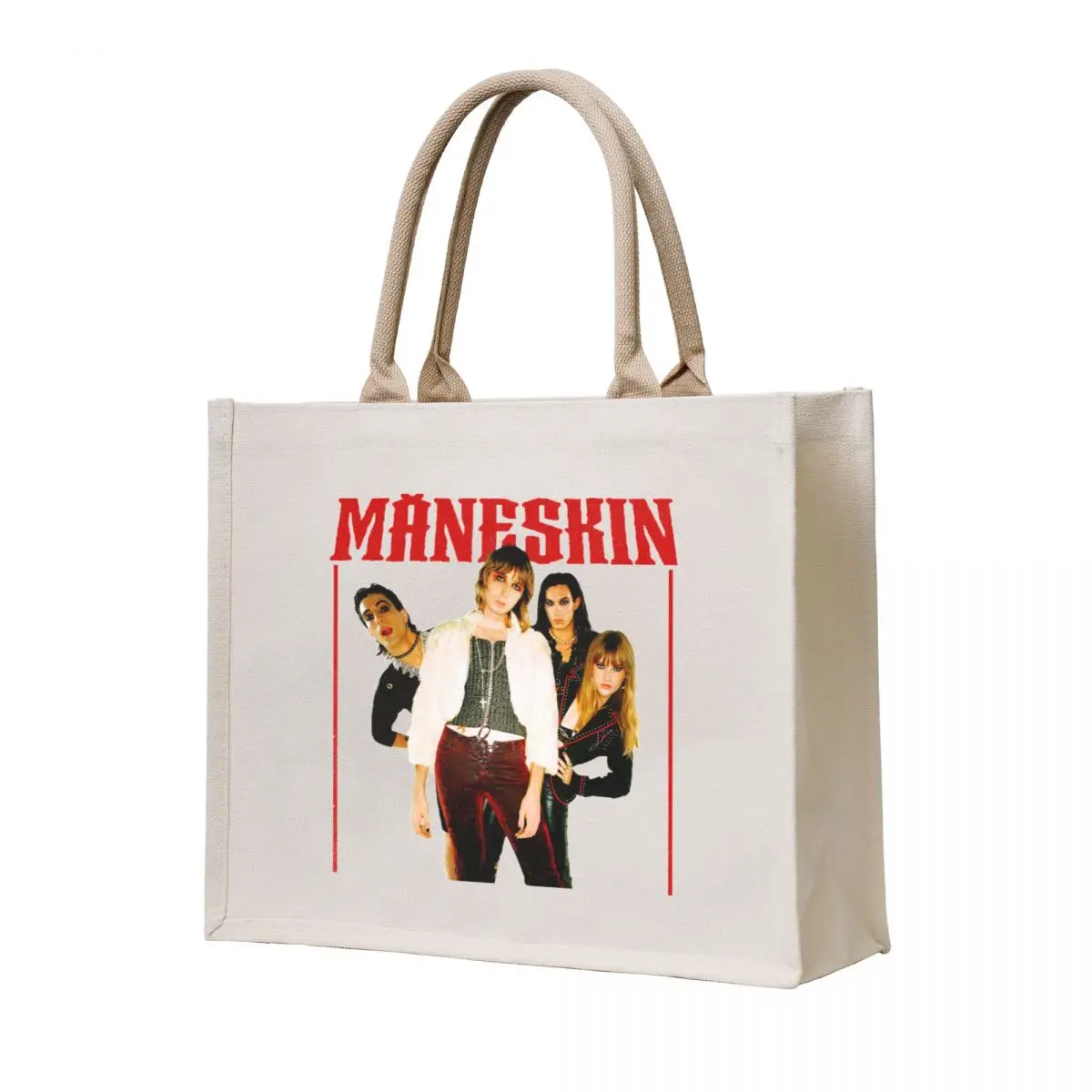 

mneskin band shirt Tote Bag tote bag Lady bags Women's bags Gift bags